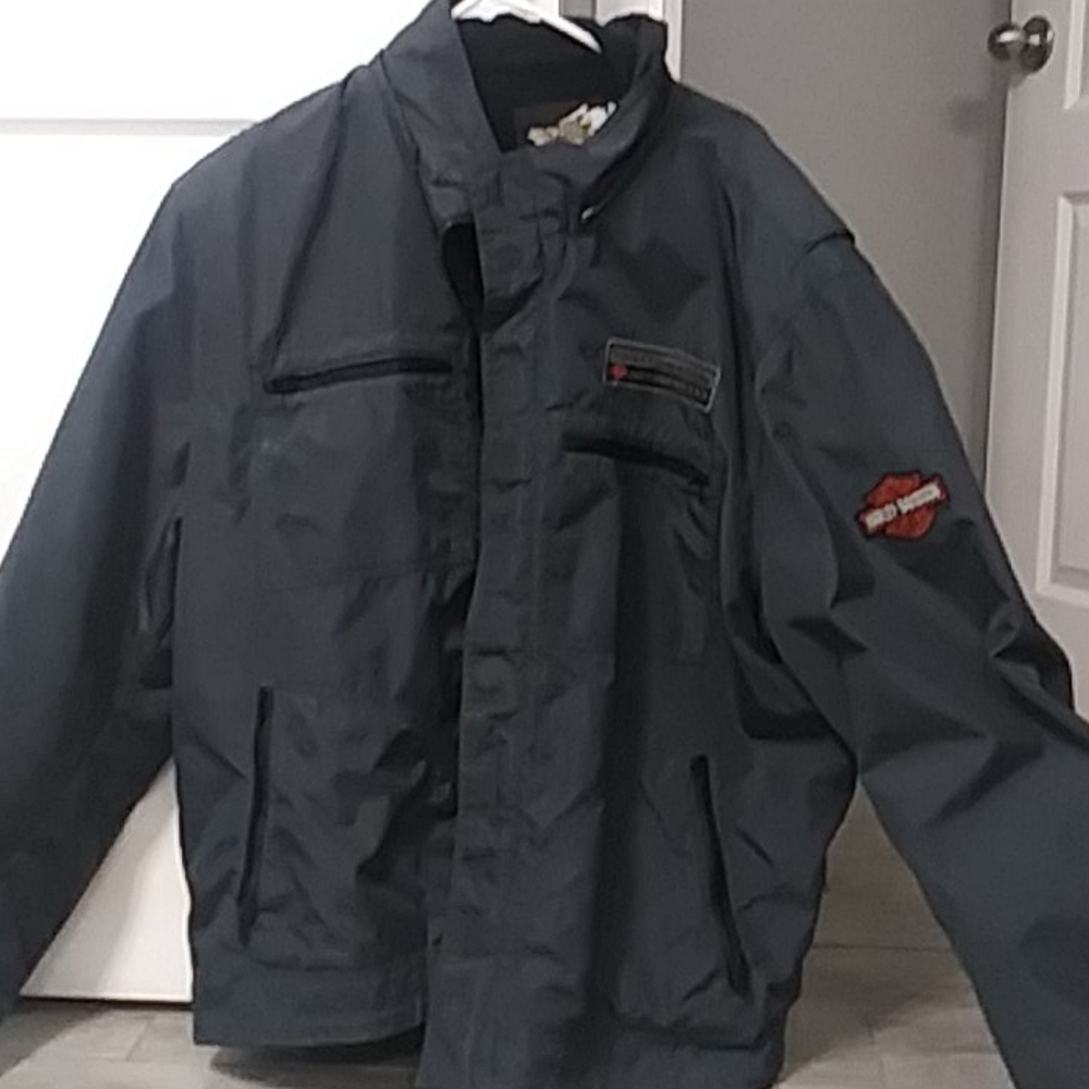 Harley Davidson jacket with inner fleece liner